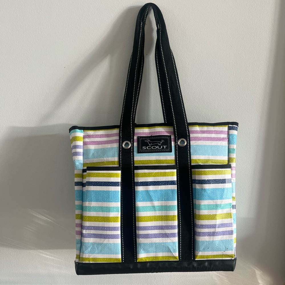 Scout Colorful Striped Tote Bag